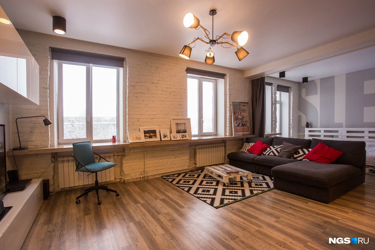 Студия в сталинке