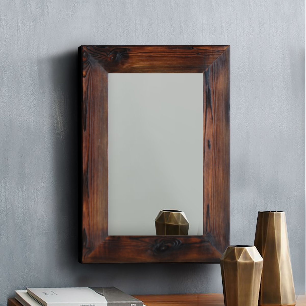 Рамка для зеркала из массива дерева