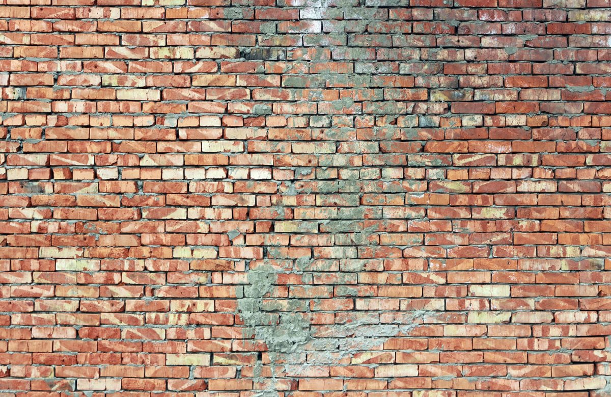 Стена штукатурка кирпич