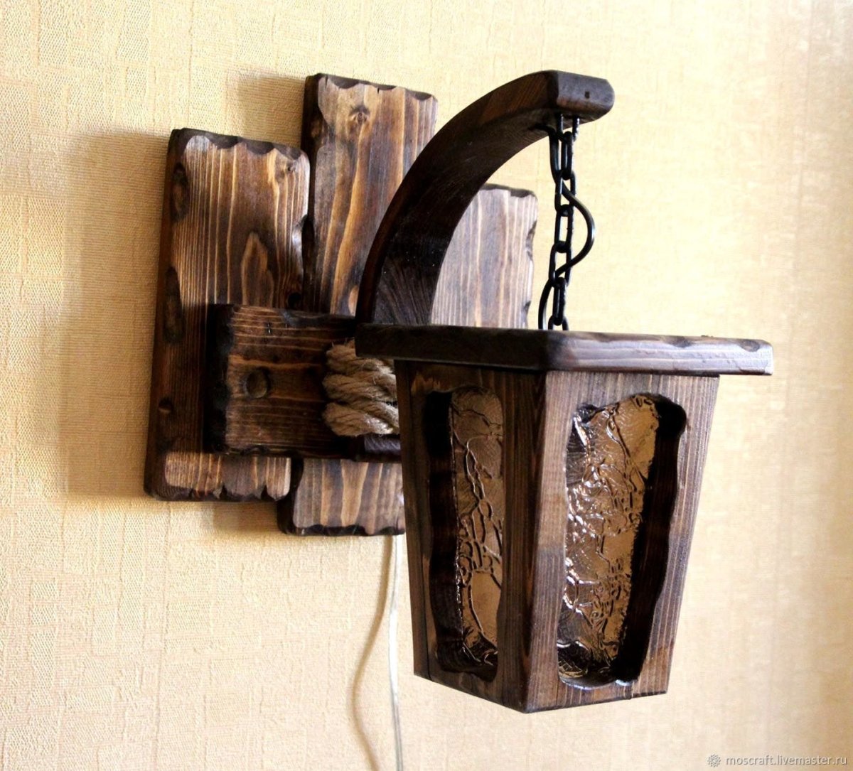 Вешалка в прихожую настенная под старину