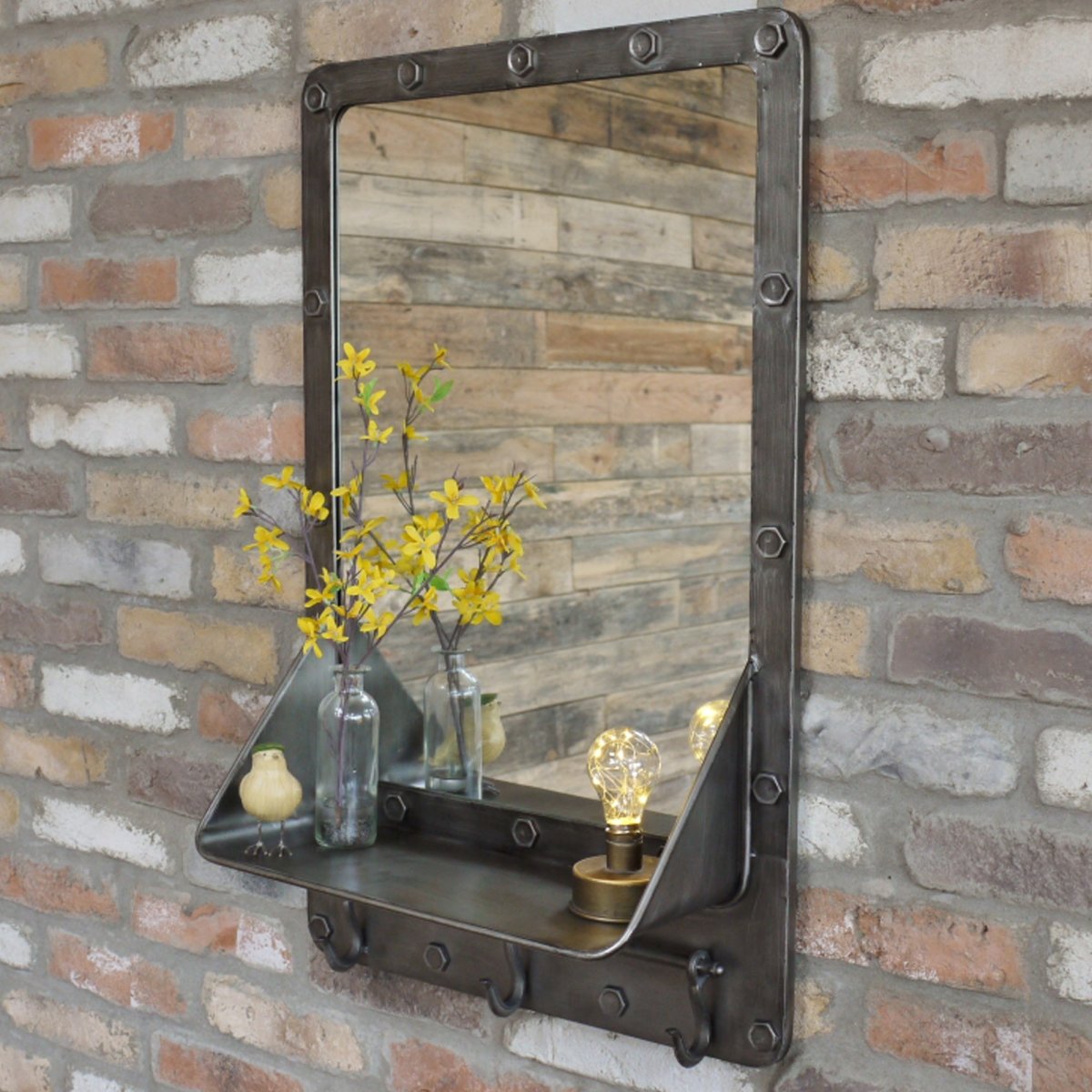 Зеркало в Индустриальном стиле