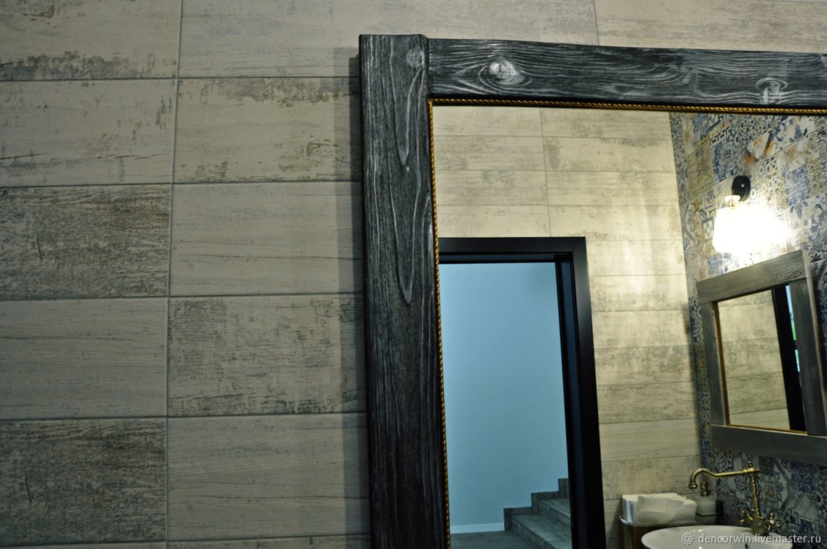 Зеркало "лофт"