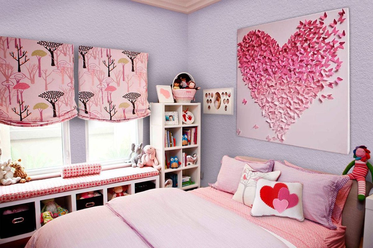 Интерьер детской для девочки
