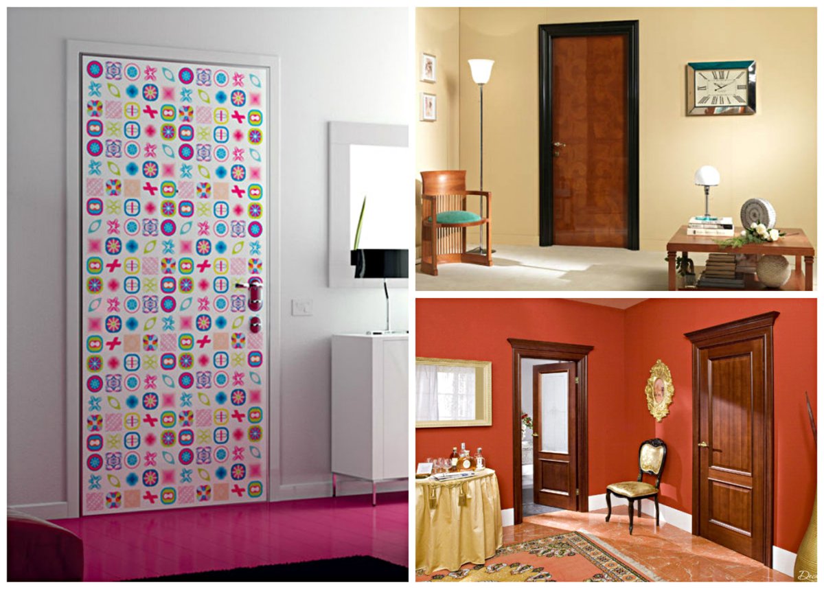 Самоклейка для дверей