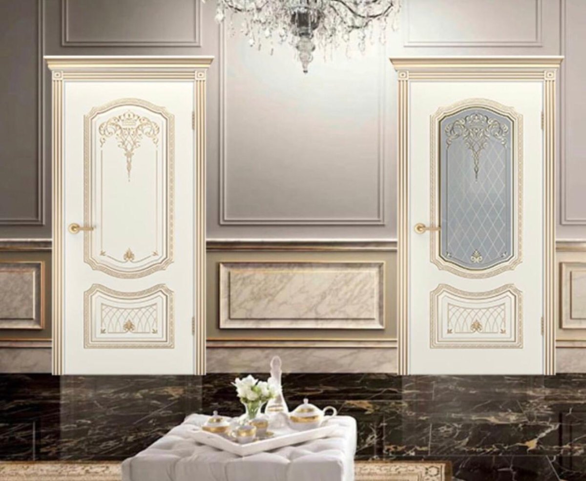 Белые межкомнатные двери в интерьере