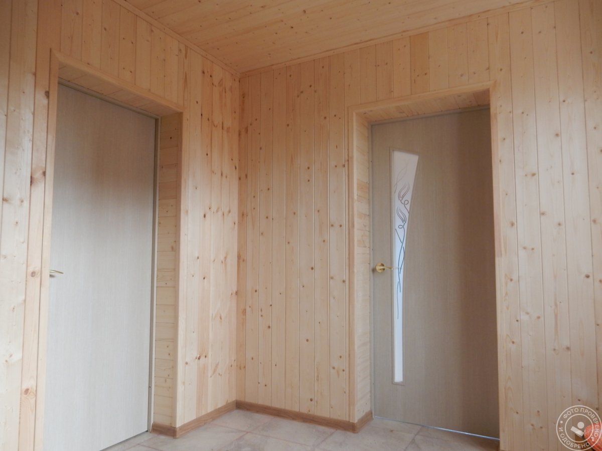 Наличники из вагонки на дверь