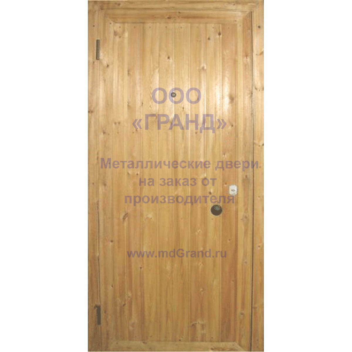 Обшивка двери вагонкой