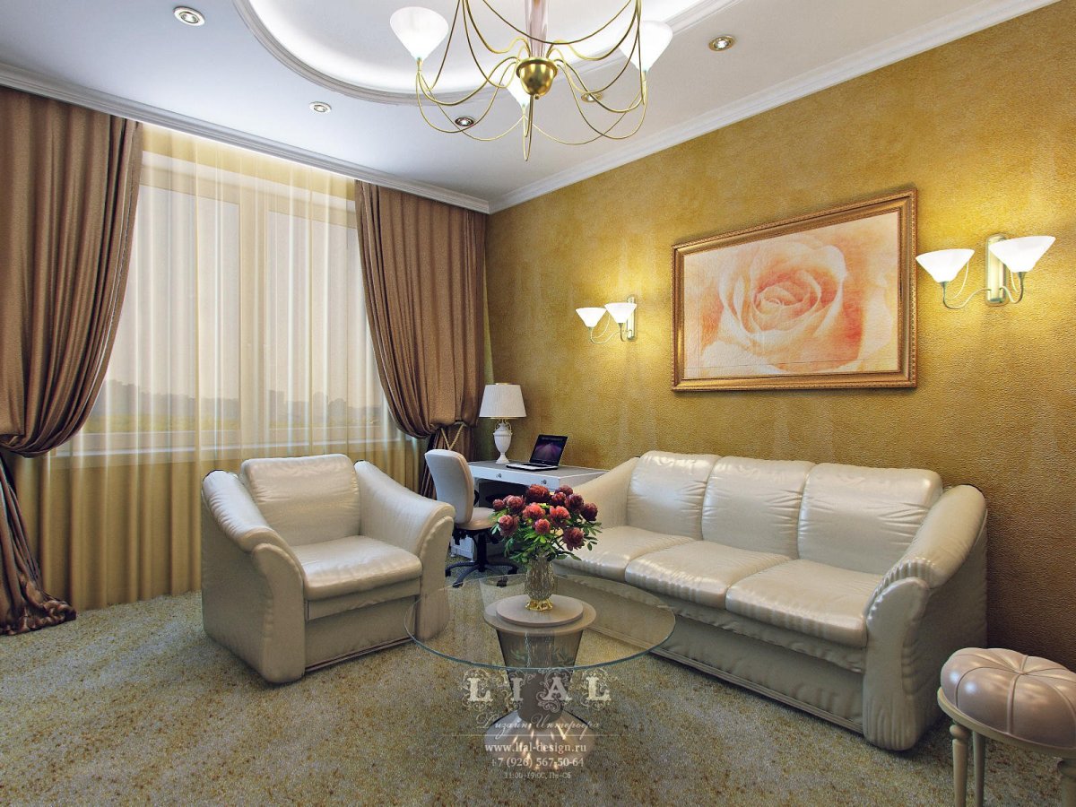 Гостиная дизайн в Перми