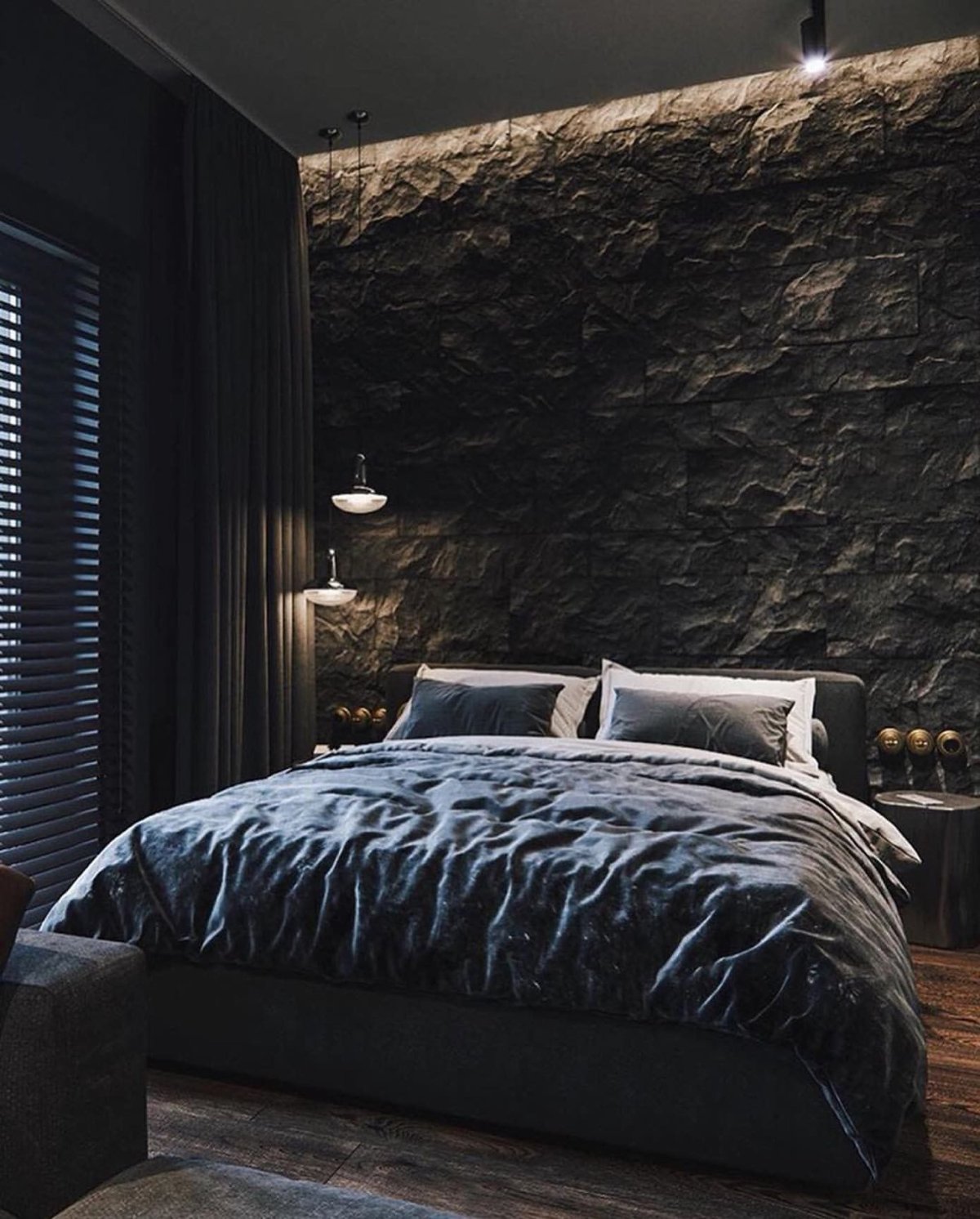 Спальня лофт