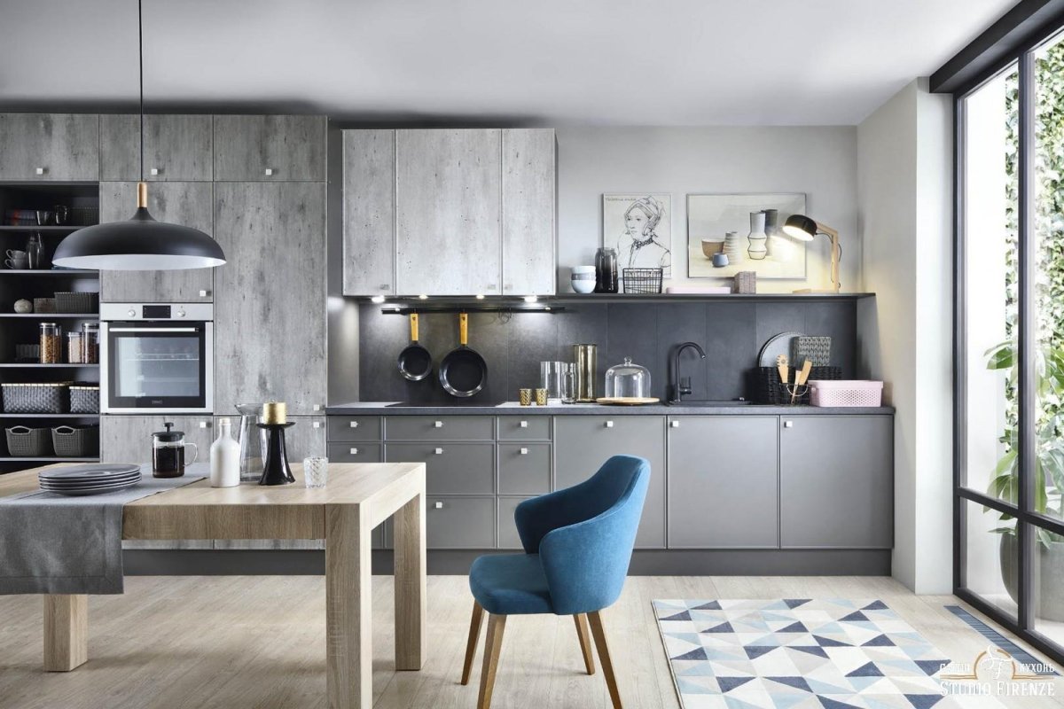 Квартира студия 40м2 в стиле лофт