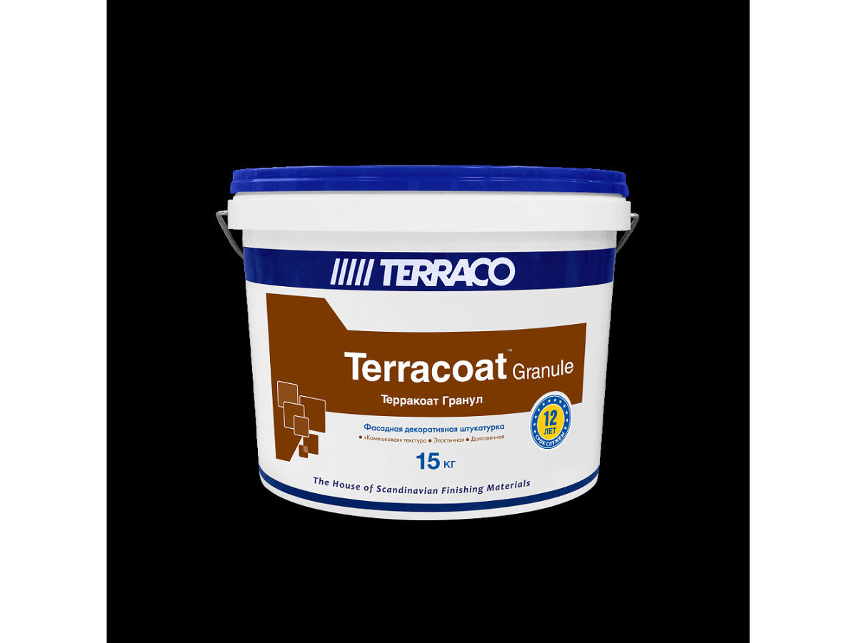 Фасадная декоративная штукатурка terraco 25 кг