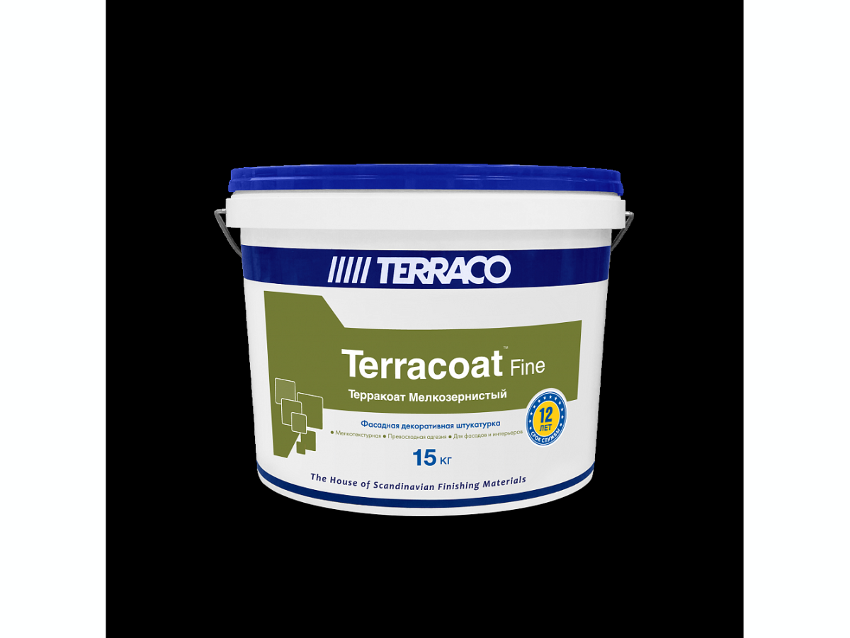 Фактурная штукатурка Террако