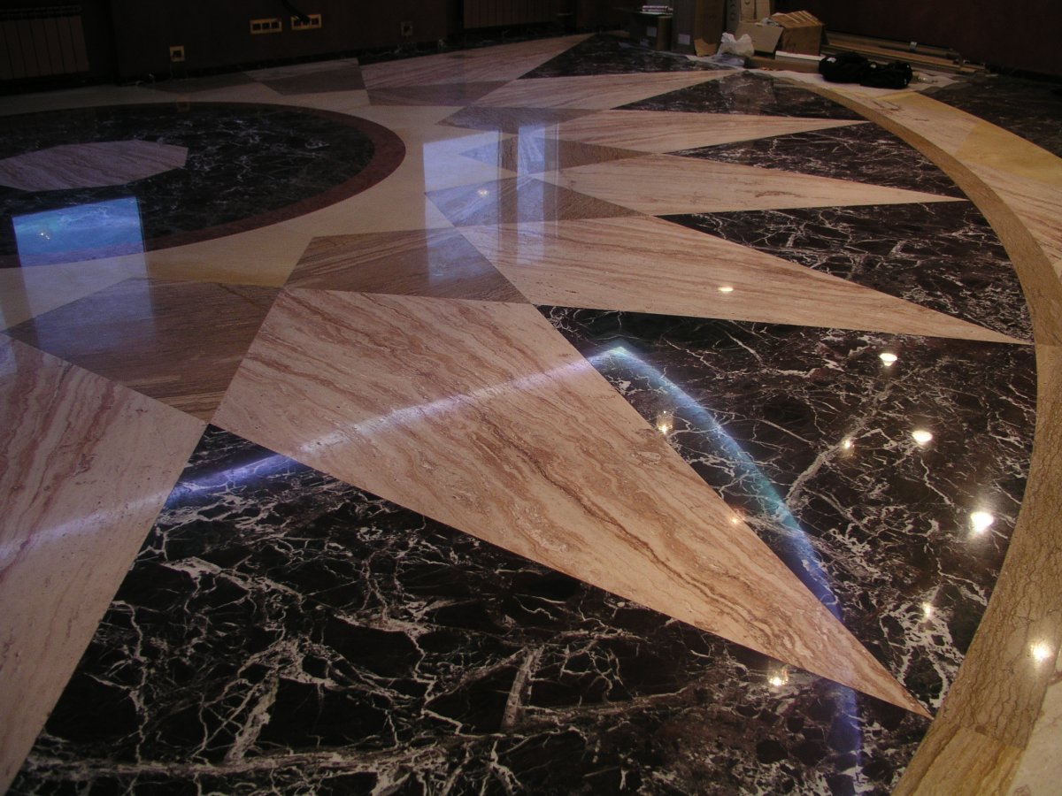 Гибкий камень на пол