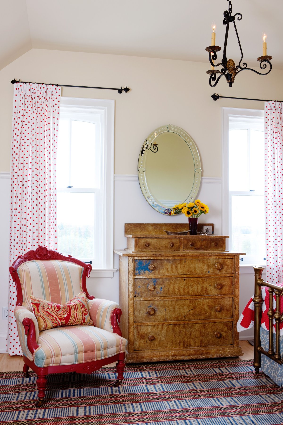 Прихожая в крестьянском стиле