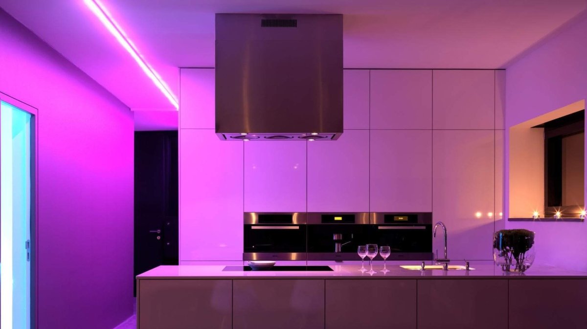 Светодиодная лента в интерьере