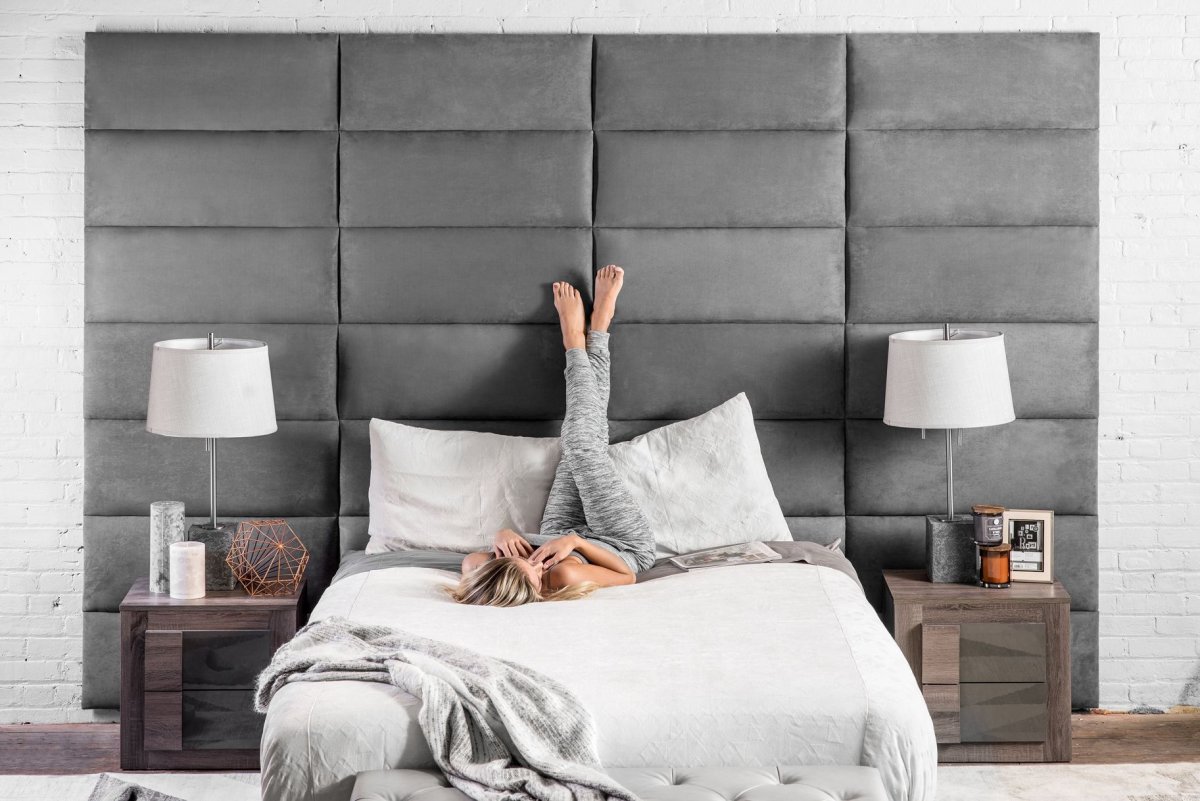 Кровать лофт с мягким изголовьем