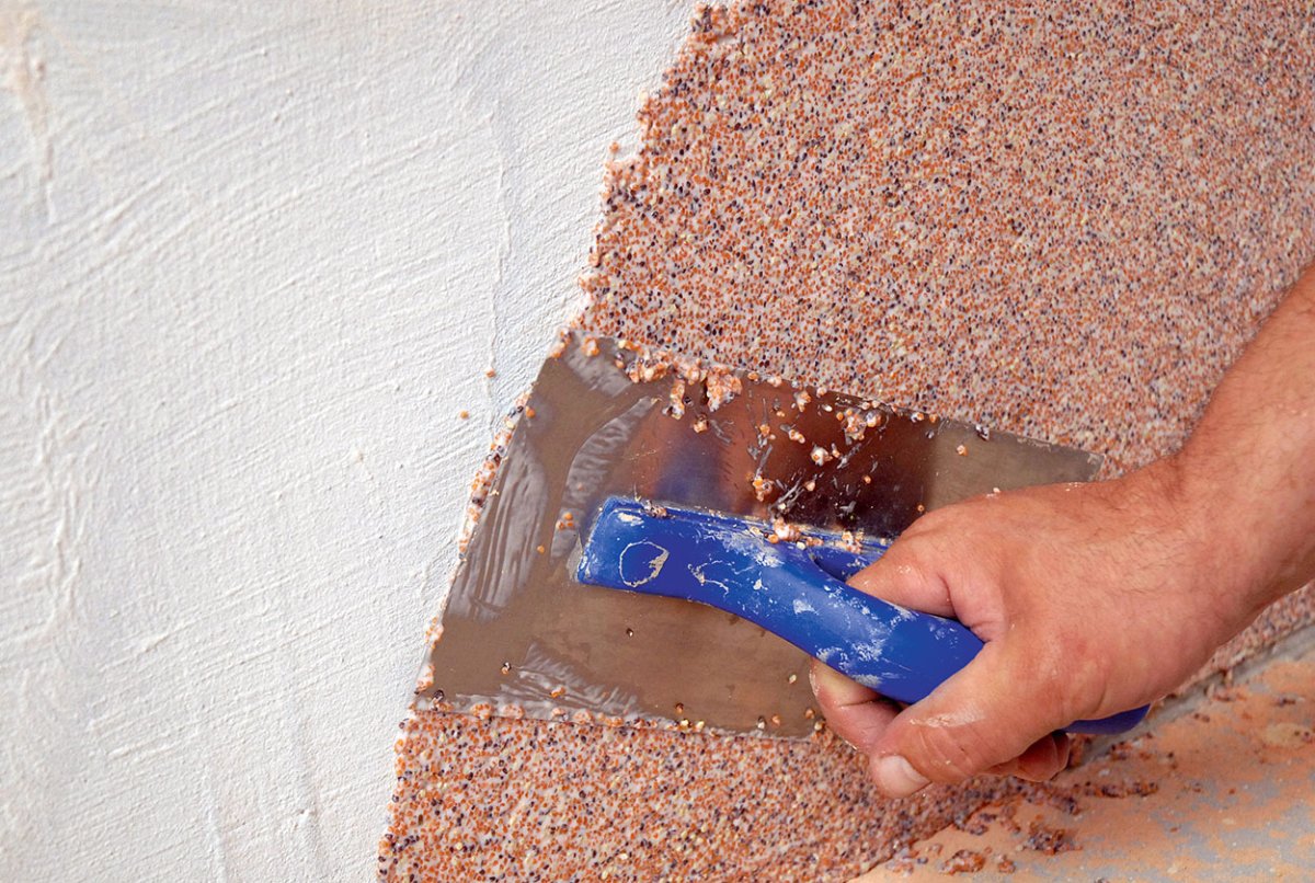 Терразитовая штукатурка нанесение