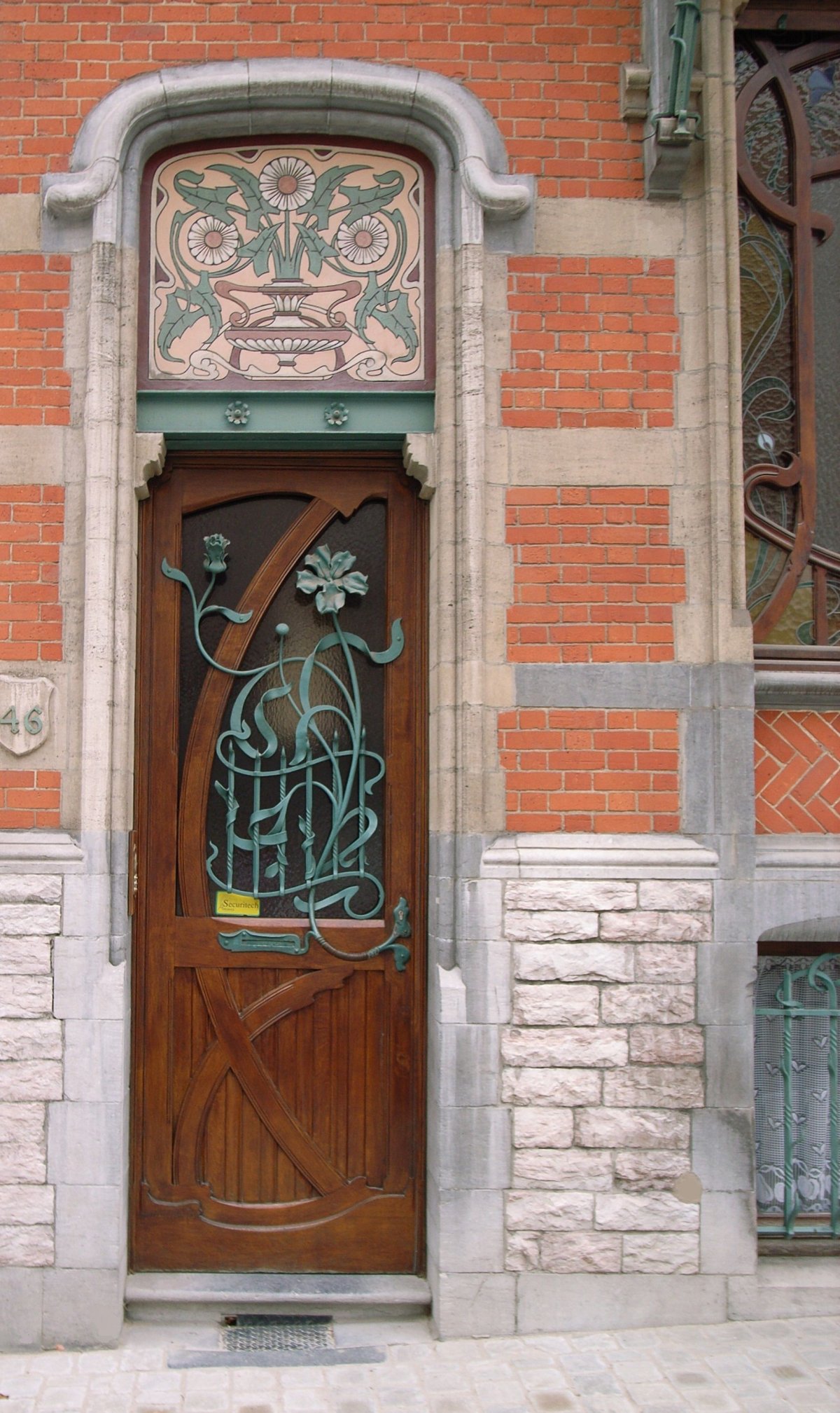 Арт нуво арт деко архитектура дверь