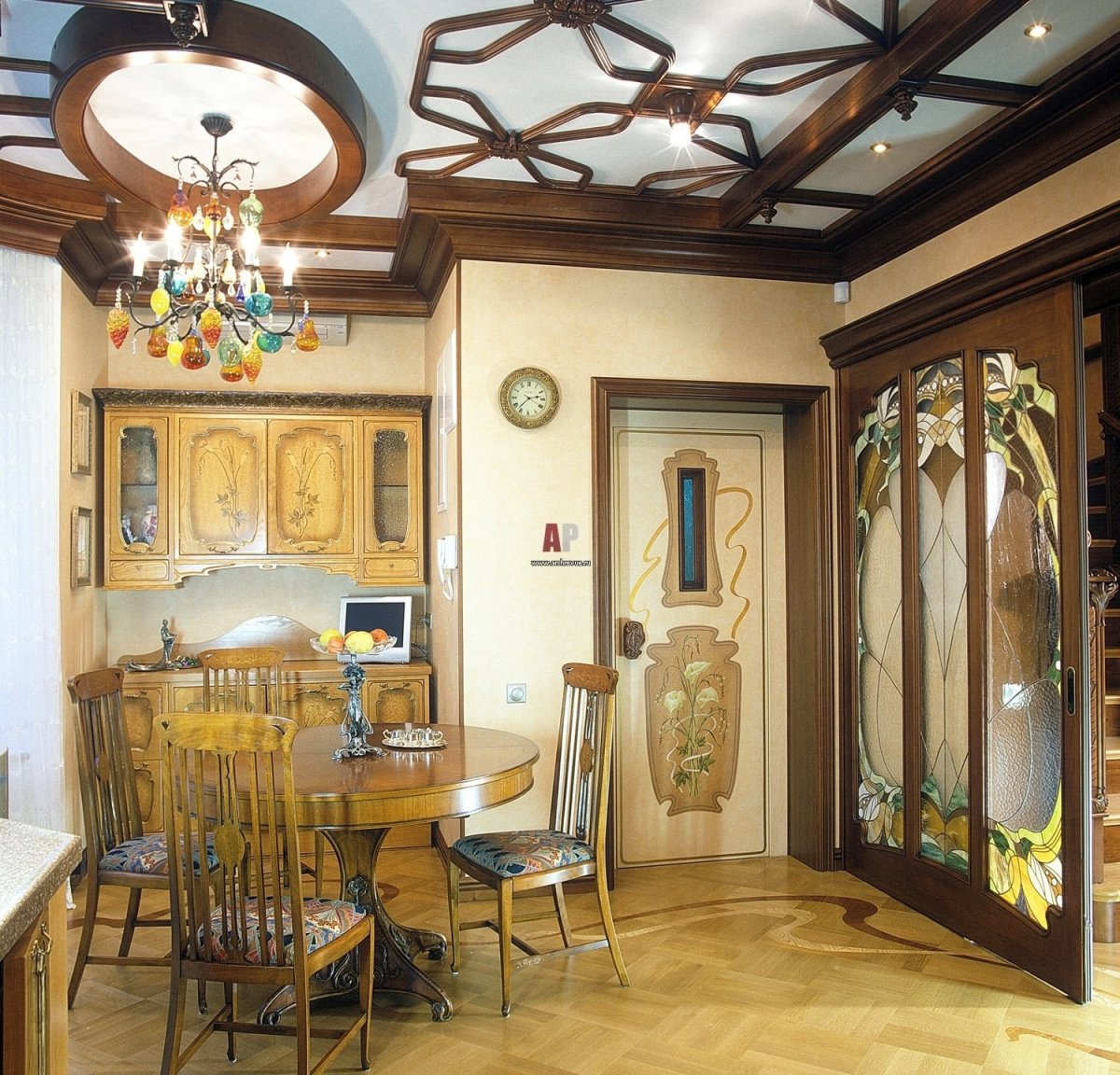 Входные двери ар нуво