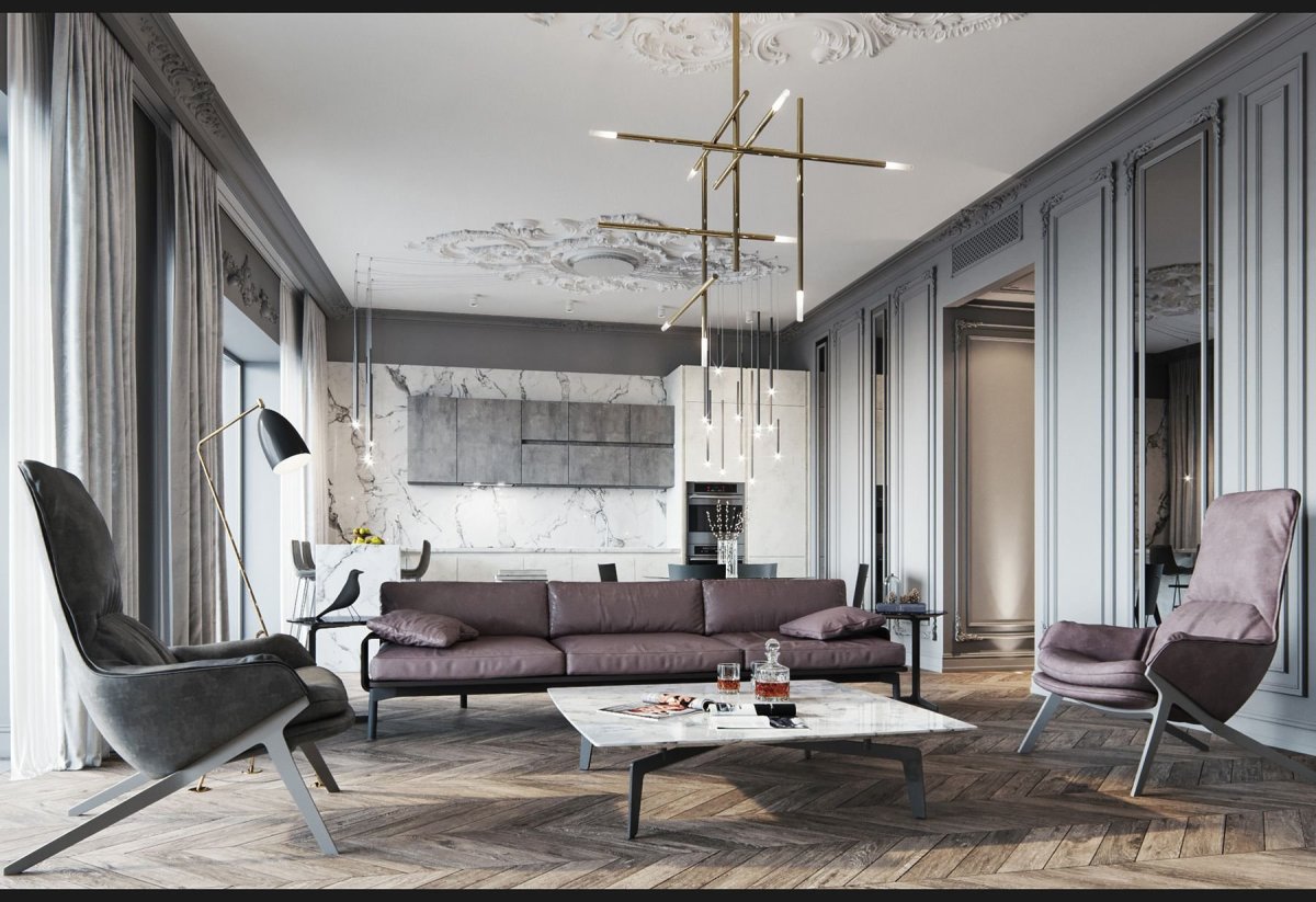 Минимализм с элементами классики