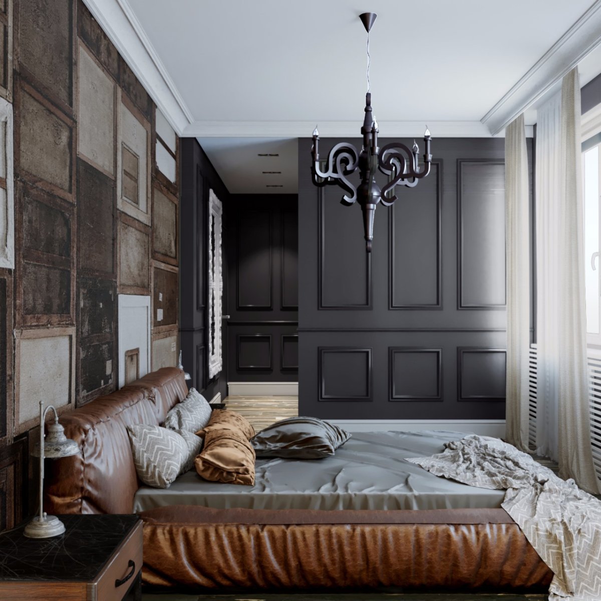 Лофт и классика в интерьере