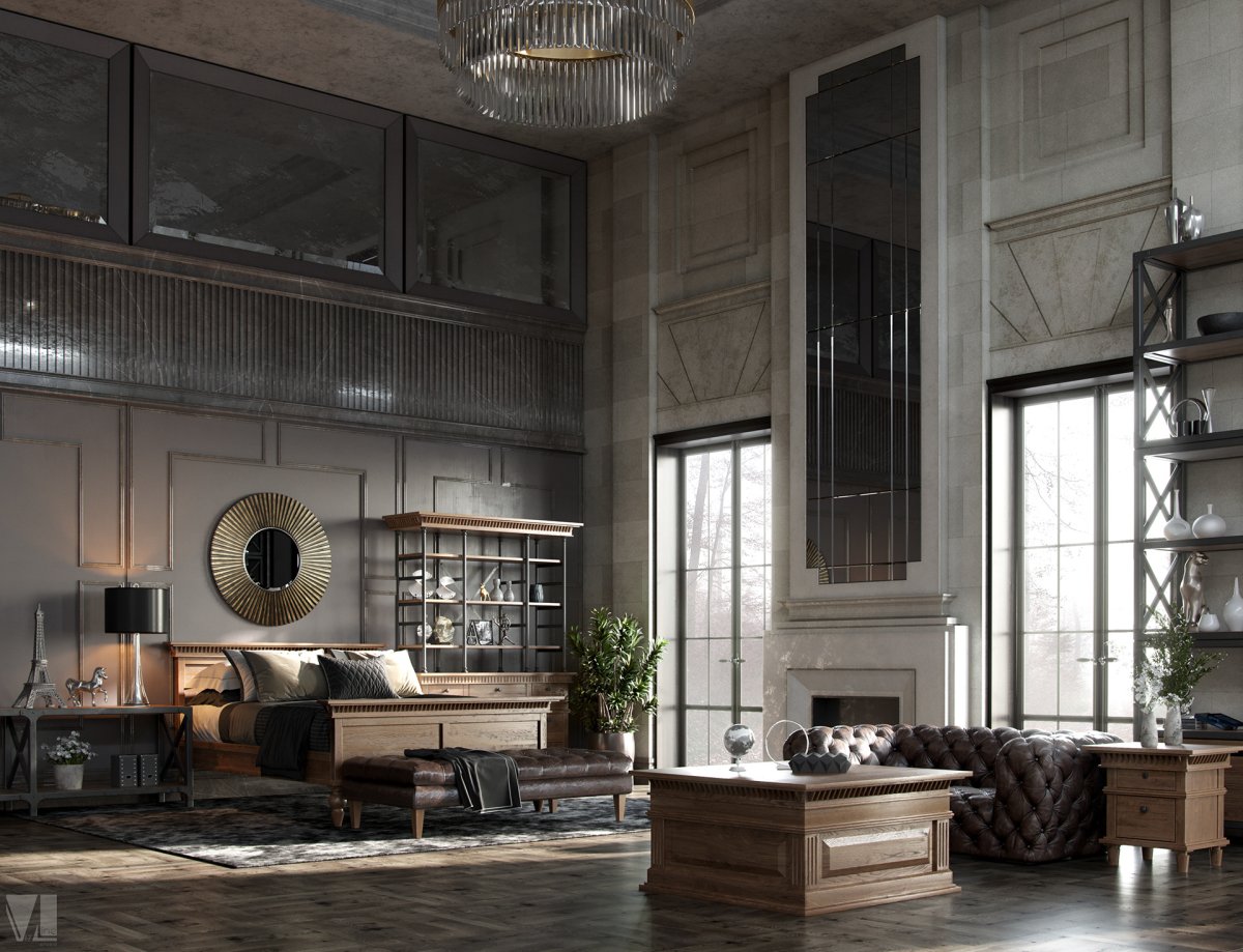 Стиль лофт плюс ардеко