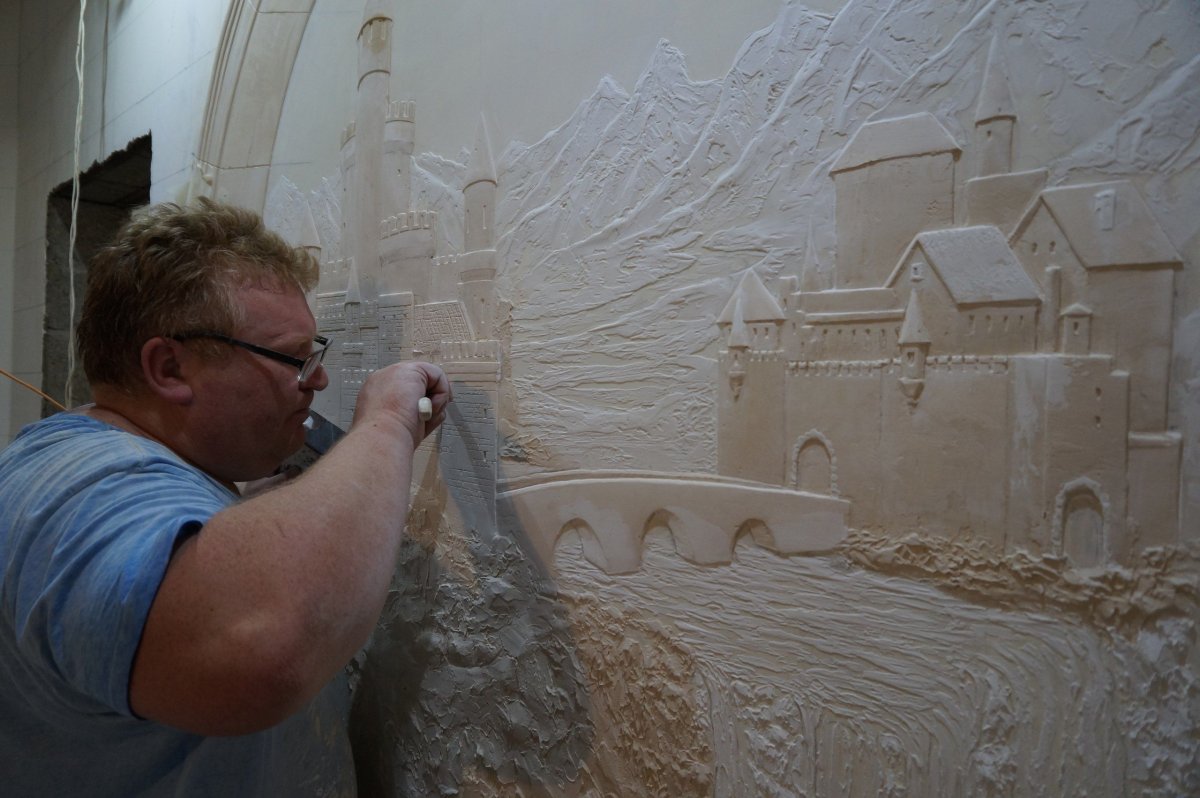 Декоративная гипсовая штукатурка