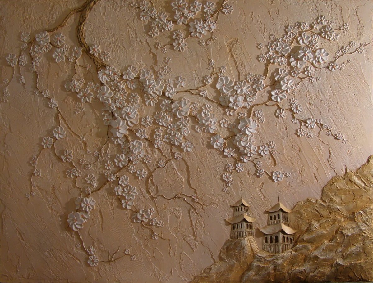 Барельеф замок