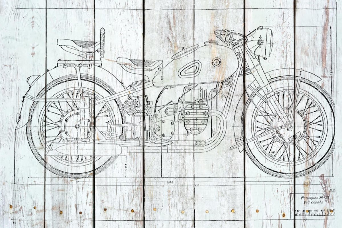 Трафарет на стене в интерьере