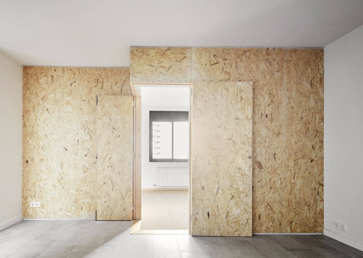 Фанера в интерьере