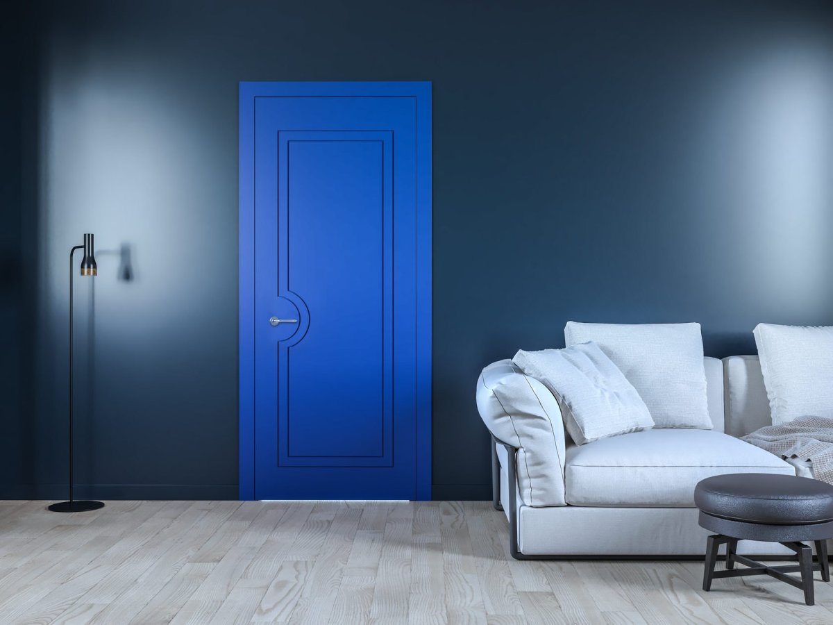 Двери в цвет стен