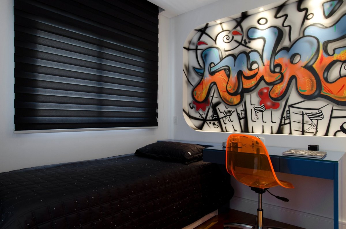 Стиль стрит арт в интерьере