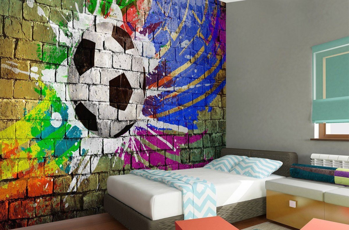 Фотообои в стиле граффити