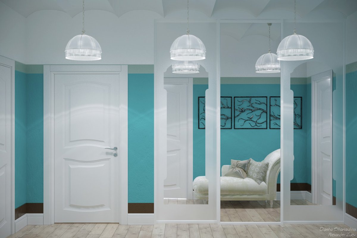 Коридор в средиземноморском стиле