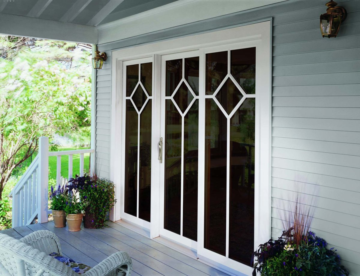 Французские окна Рехау