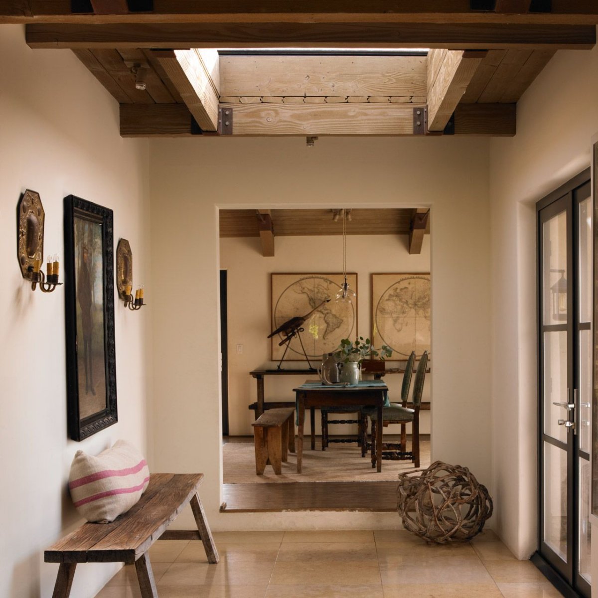 Детали интерьера в морском стиле