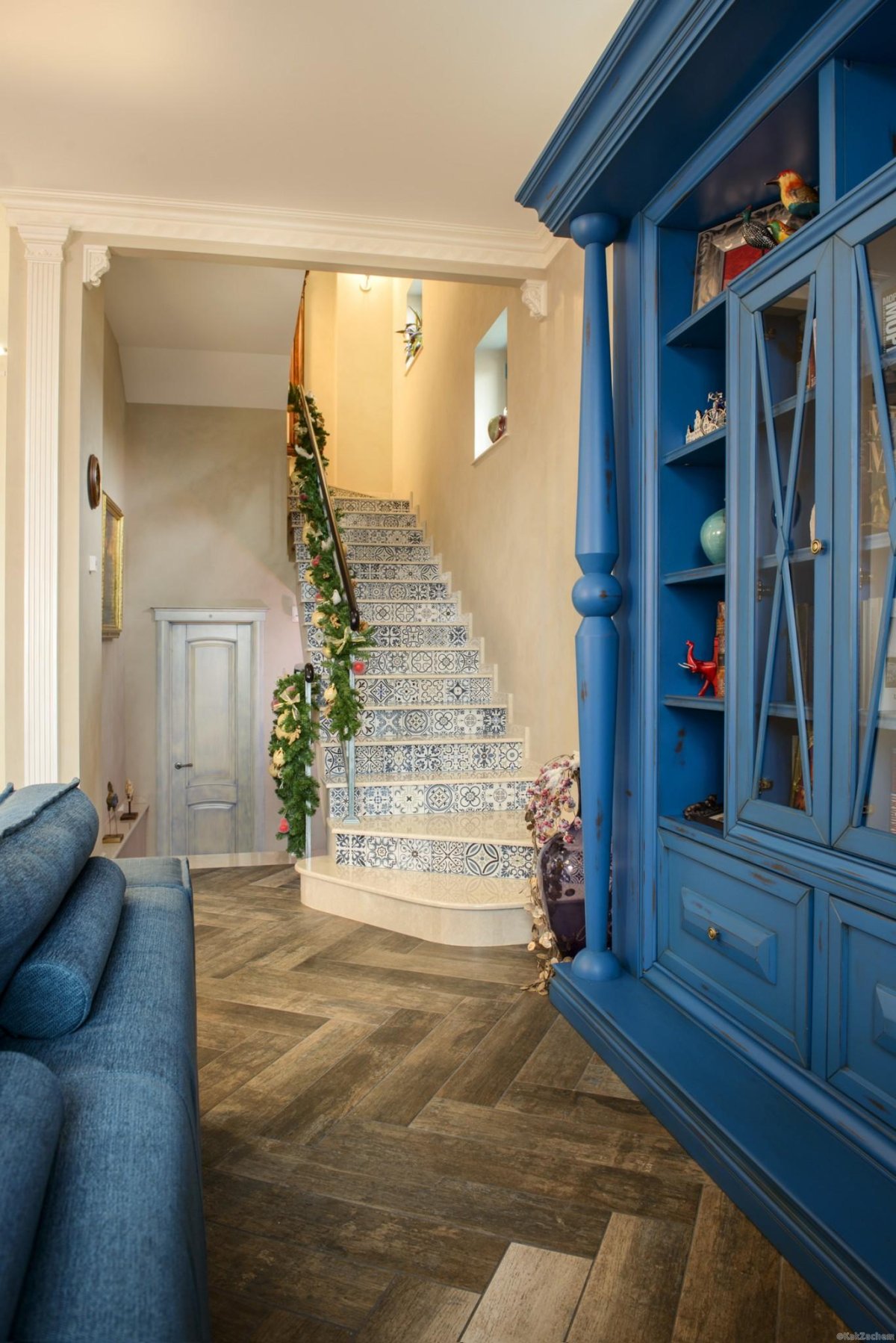 Прихожая в средиземноморском стиле