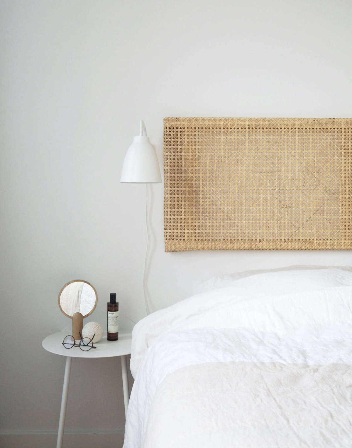 Кровать икеа ротанг