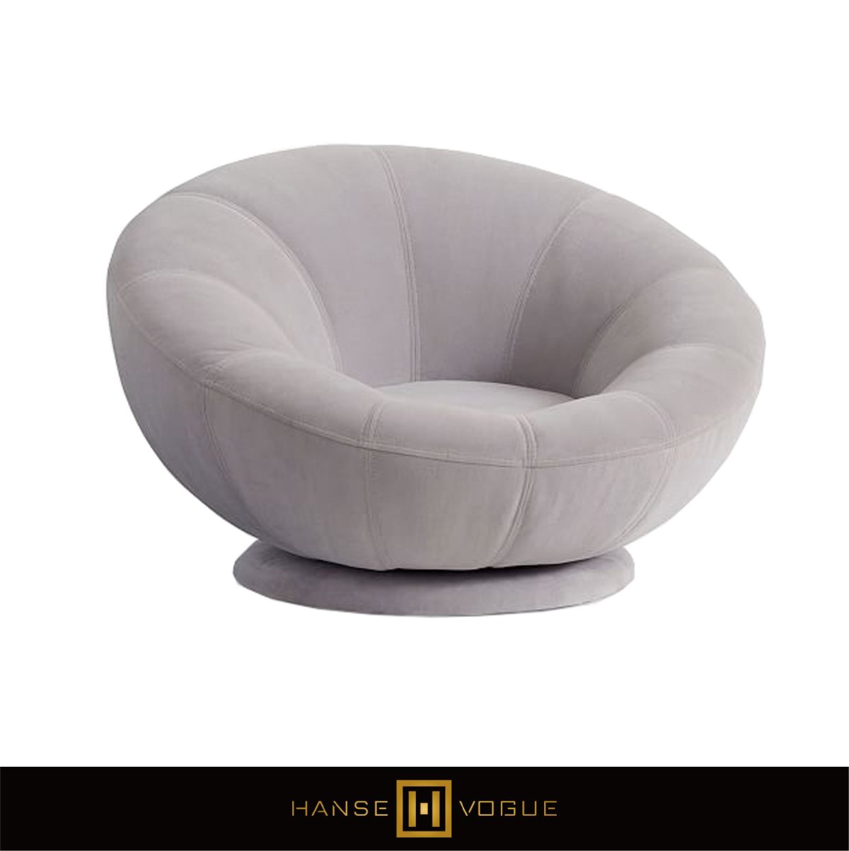 Кресло круглое мягкое d-80см,h-76см 8013-d(6)