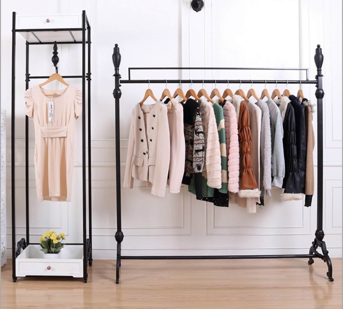 Double Pole напольная вешалка модель 6012