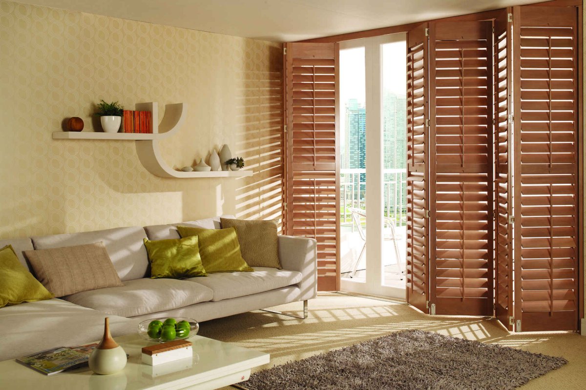 Жалюзийные фасады в современном интерьере