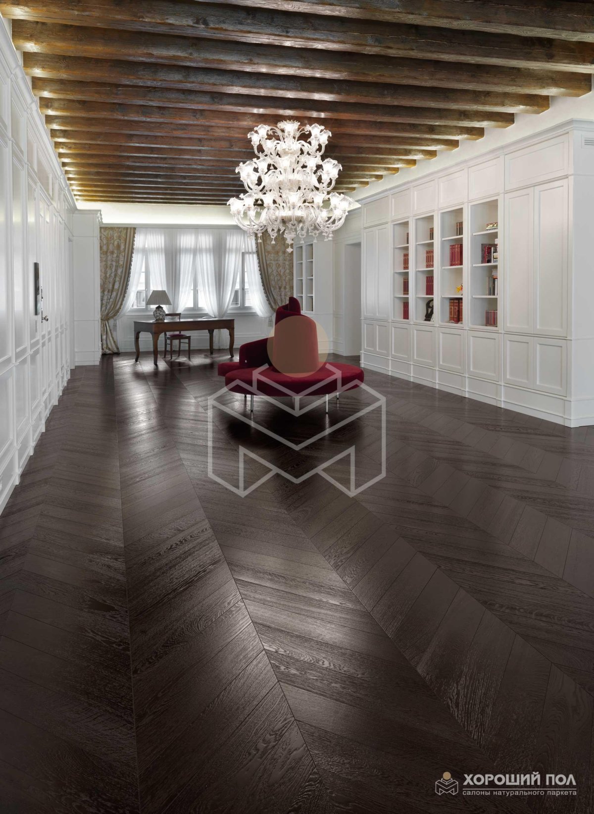 Паркет елка в интерьере