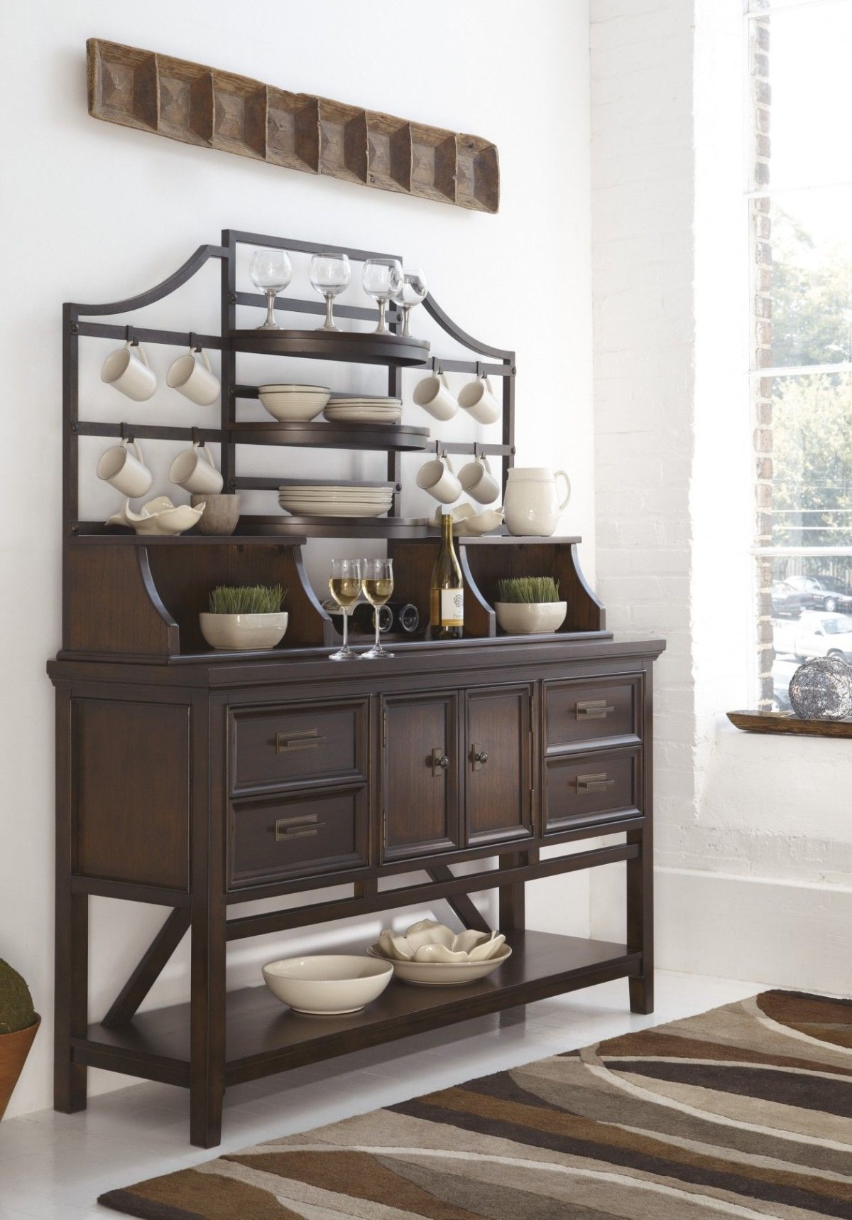 Шкаф буфет лофт