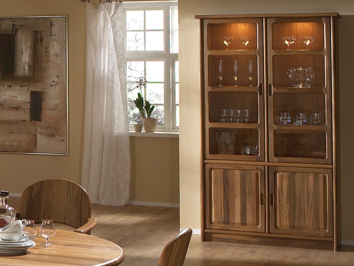 Буфет (шкаф-витрина) Fjord-4