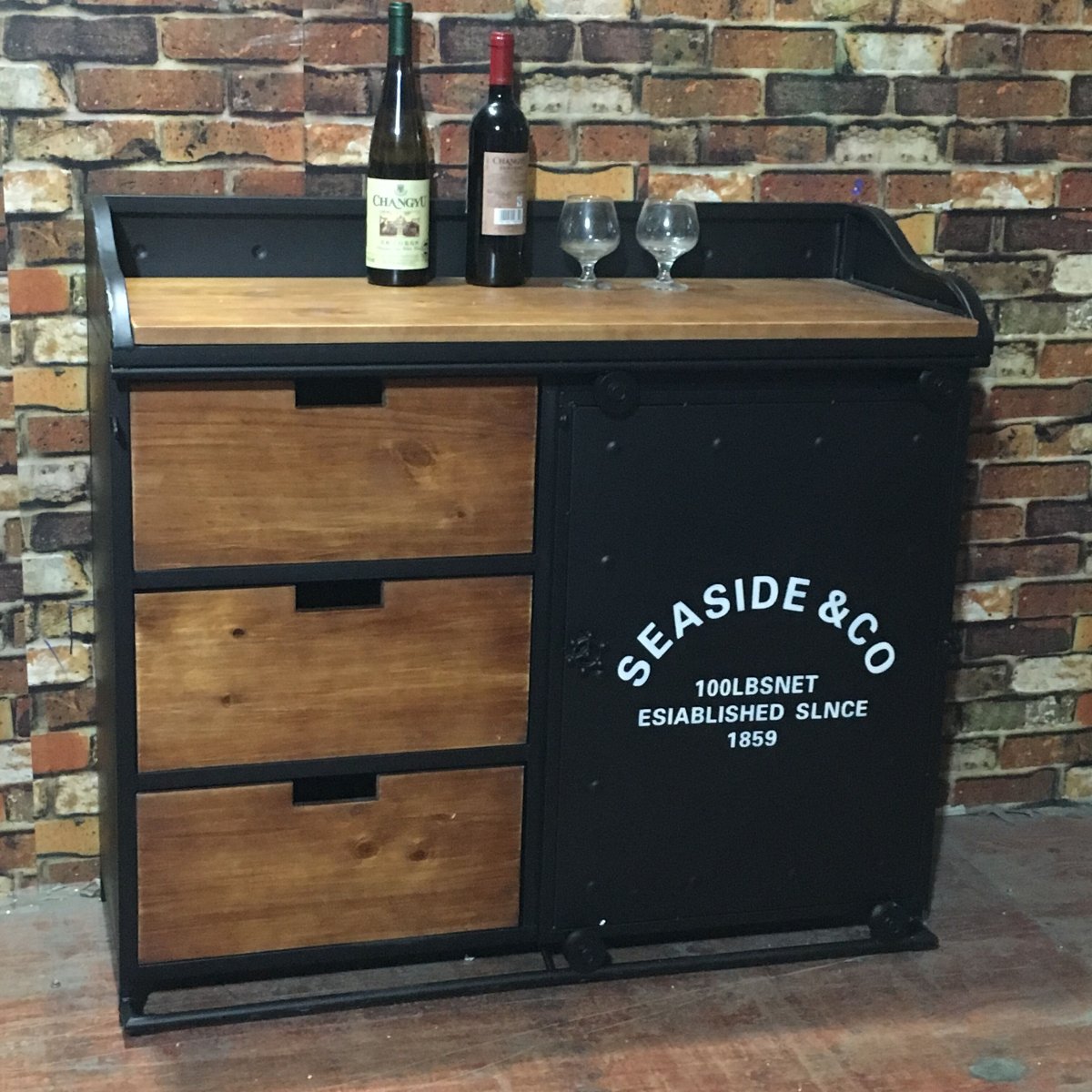 Буфет в стиле лофт своими руками