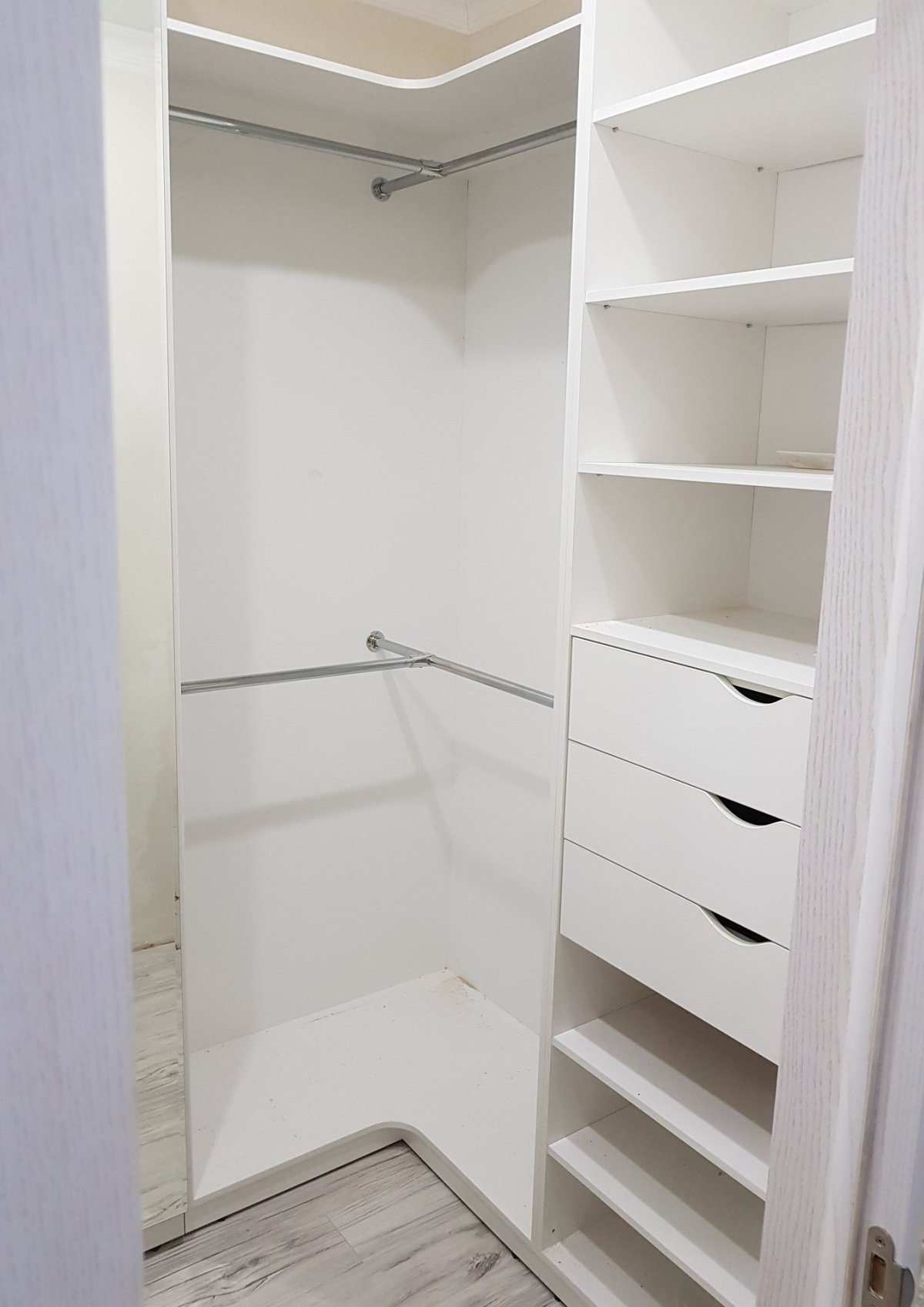 Вместительная гардеробная