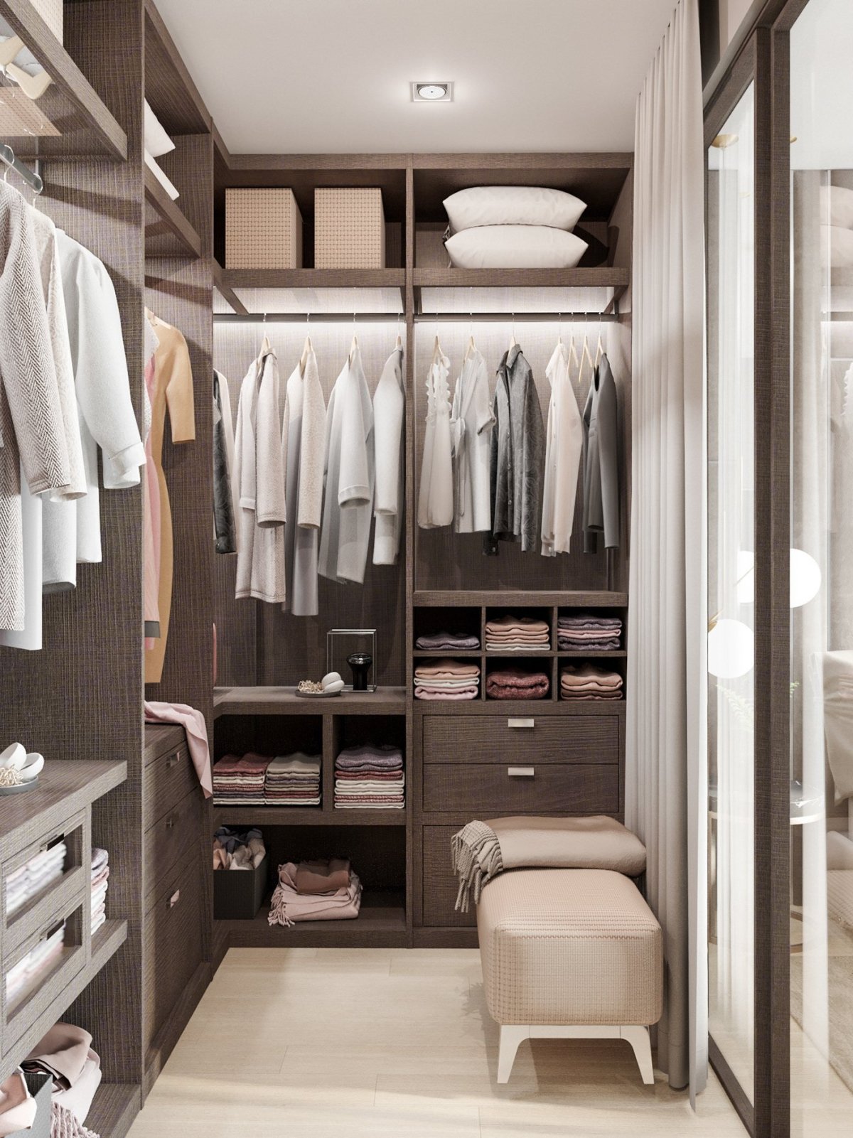 Гардеробные комнаты