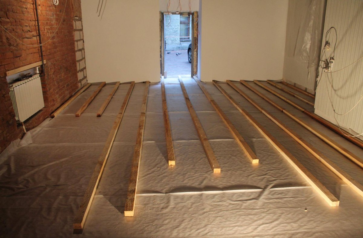 Обустройство деревянного пола