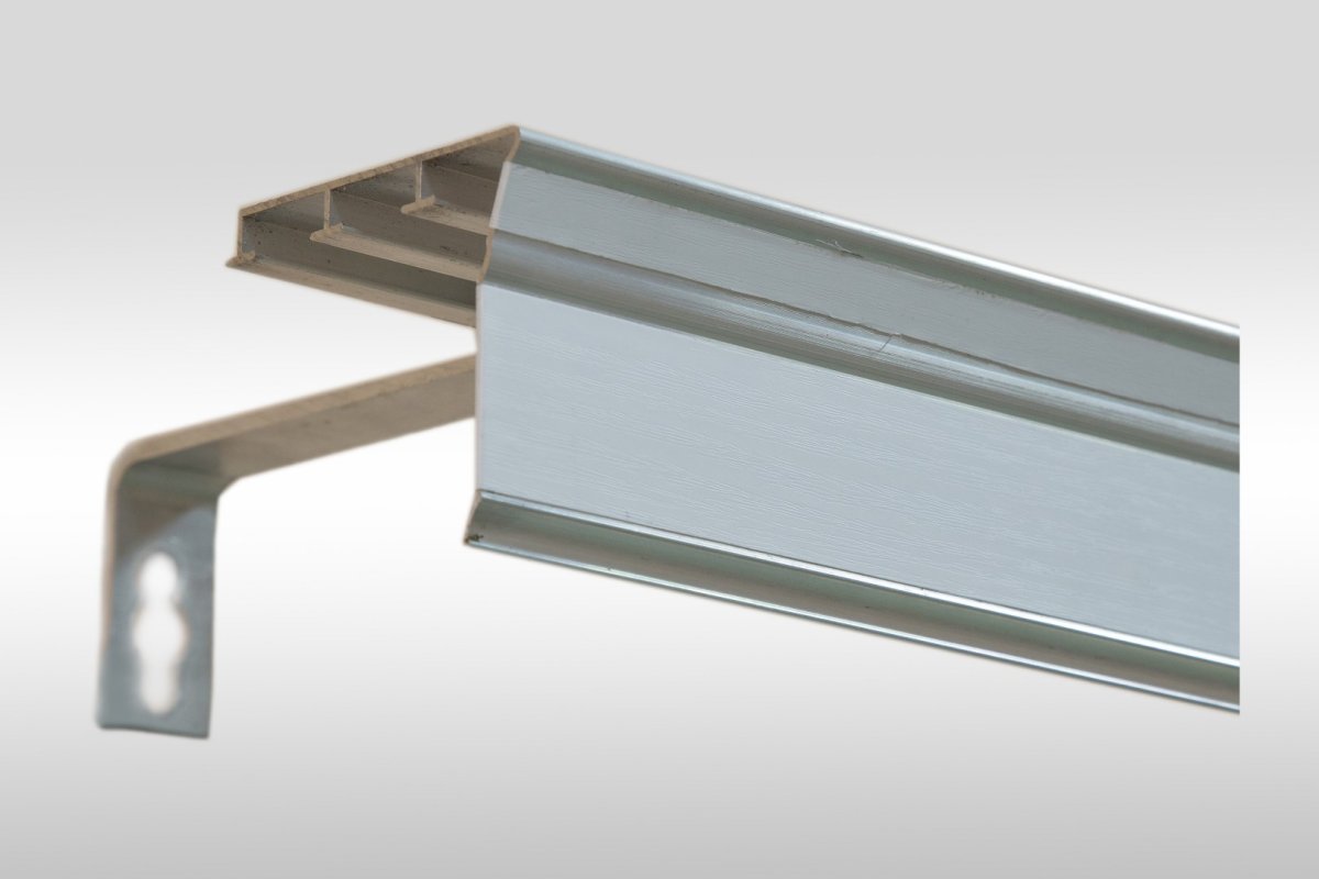 Алюминиевый карниз 2х-рядный 2апц