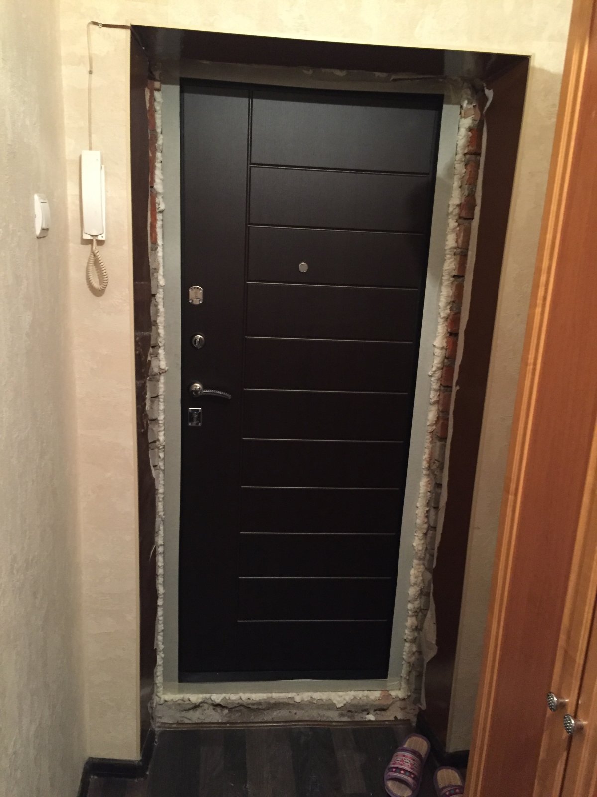 Реконструкция дверных откосов